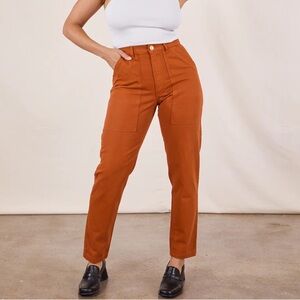 Big Bud Press Pencil Pant - Burnt Terracotta